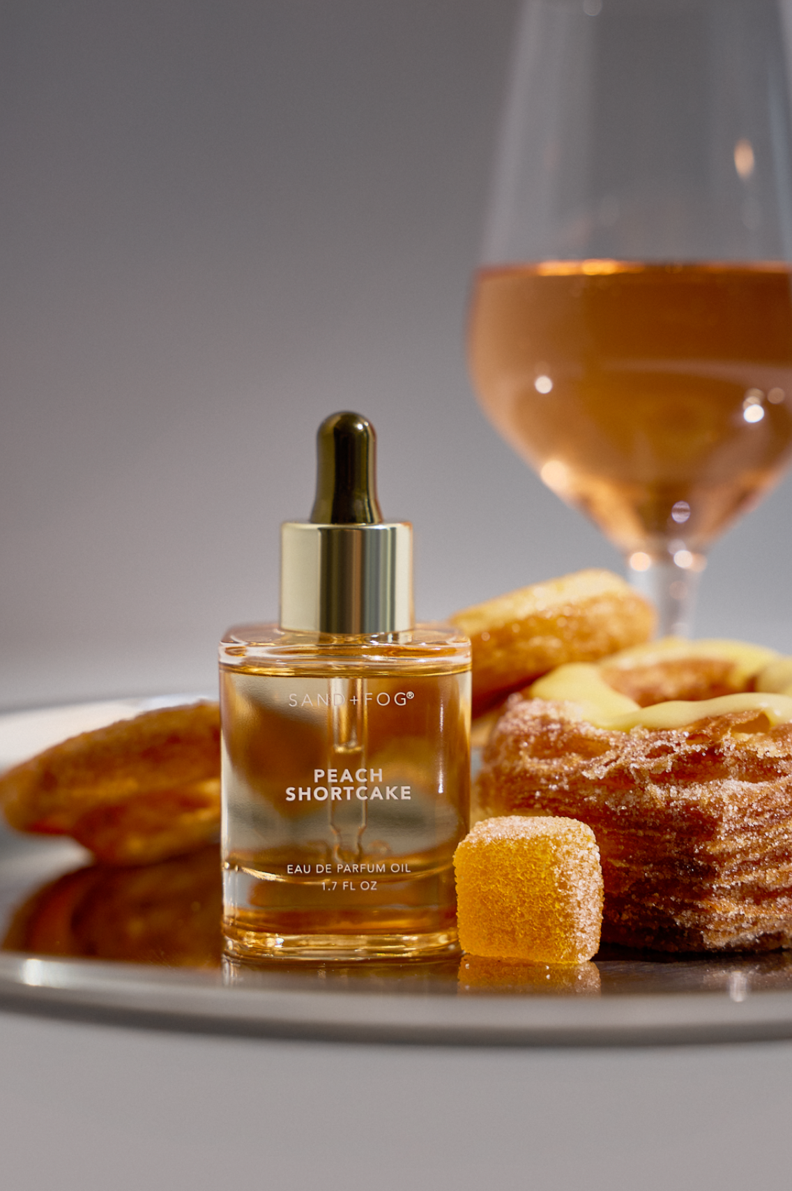 Peach Shortcake 50ml Luxurious Perfume Oil Dropper