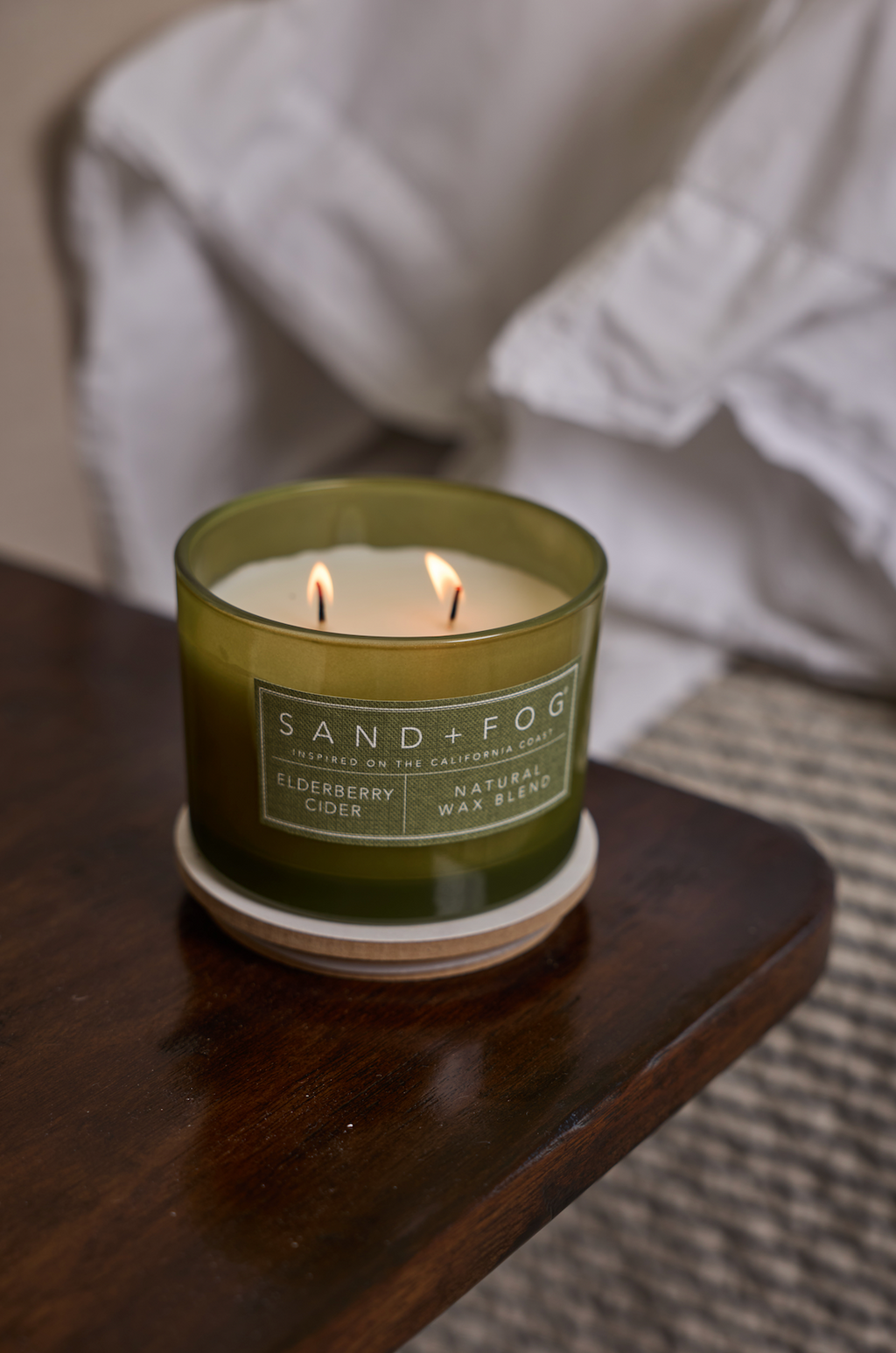 Elderberry Cider 12 oz aromatic scented candle