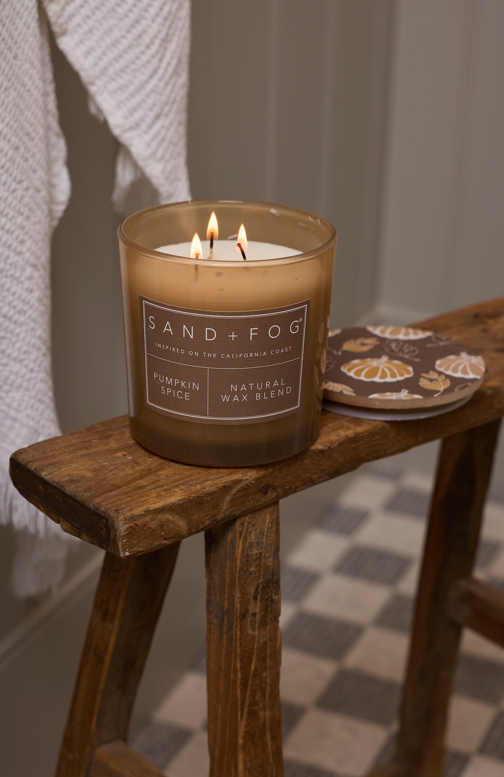 Pumpkin Spice 21 oz aromatic scented candle