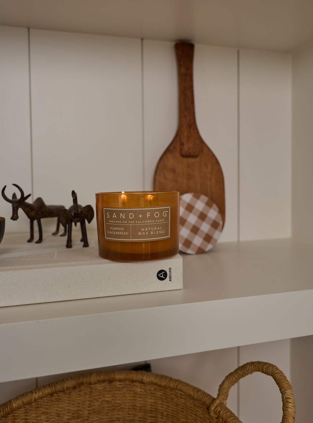 Pumpkin Gingerbread 12 oz aromatic scented candle