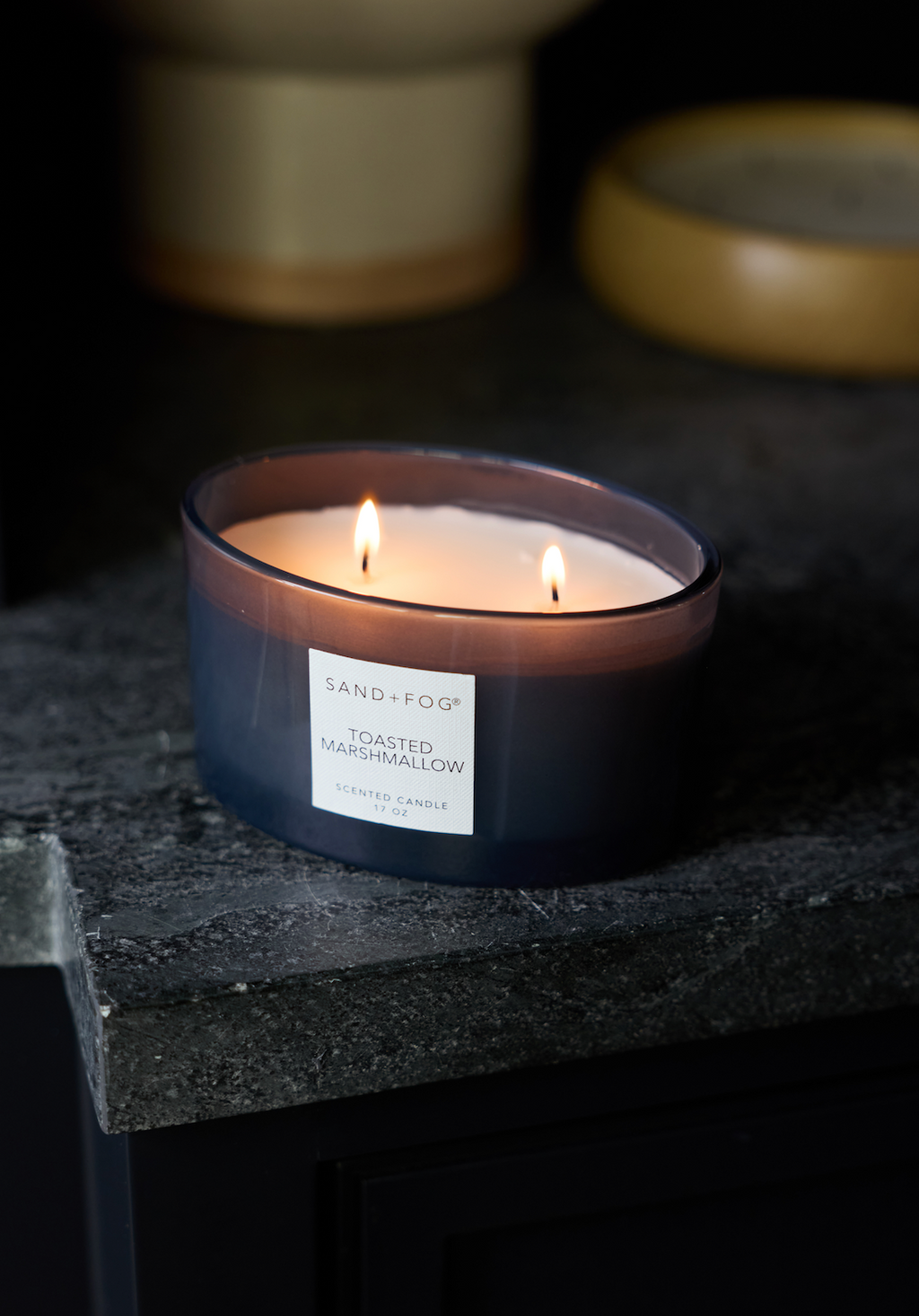 Toasted Marshmallow 17 oz aromatic scented candle