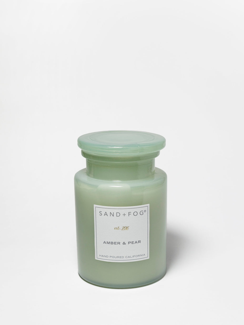 Amber & Pear 12 oz aromatic scented candle