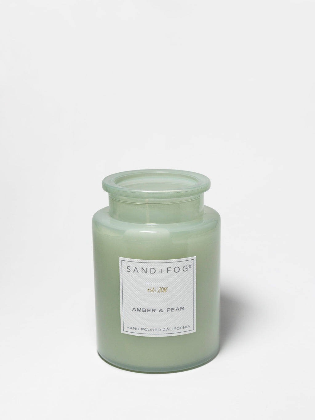 Amber & Pear 12 oz aromatic scented candle
