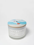Sand + Paws Seaside Dreams 12 oz aromatic scented candle