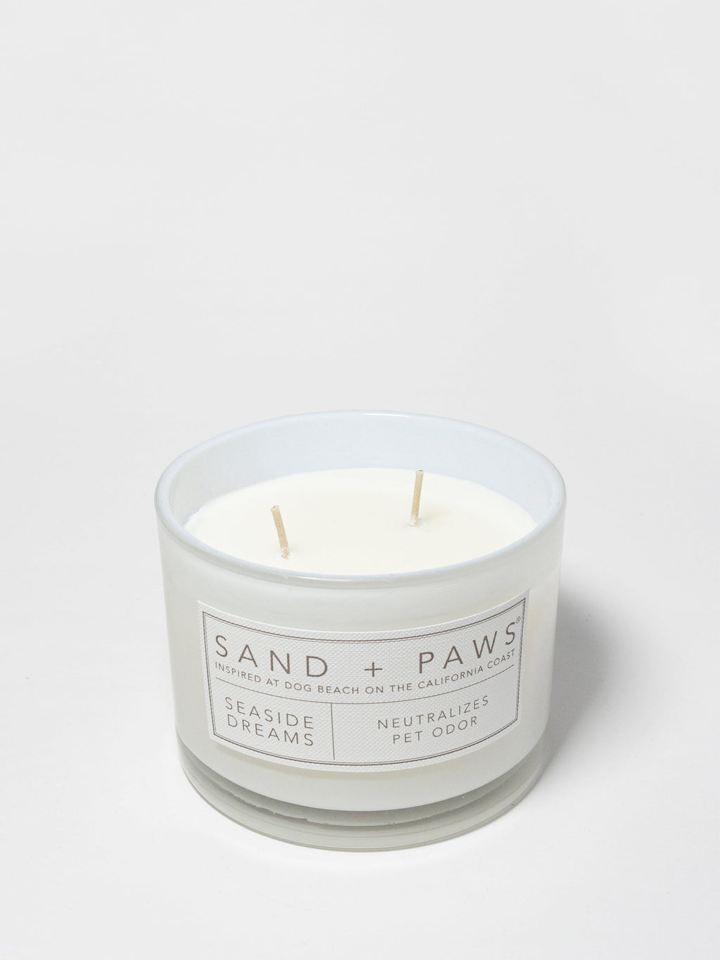 Sand + Paws Seaside Dreams 12 oz aromatic scented candle