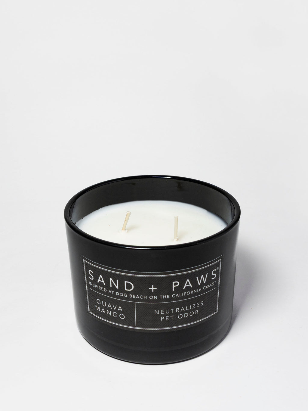 Sand + Paws Guava Mango 12 oz aromatic scented candle