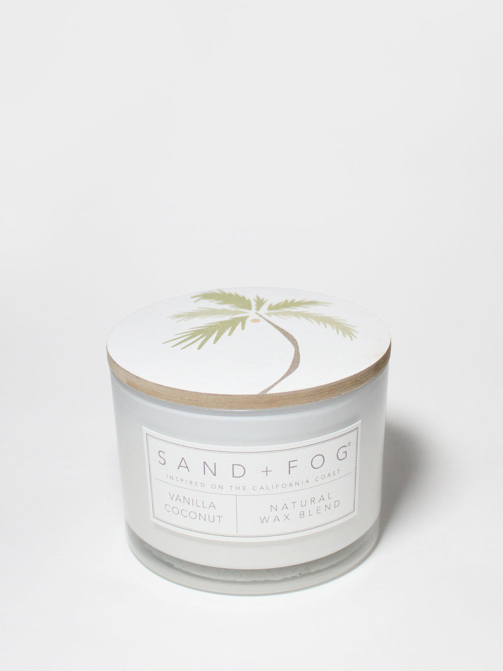 Vanilla Coconut 12 oz aromatic scented candle