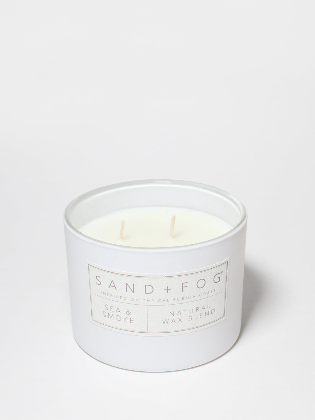 Sea & Smoke 12 oz aromatic scented candle