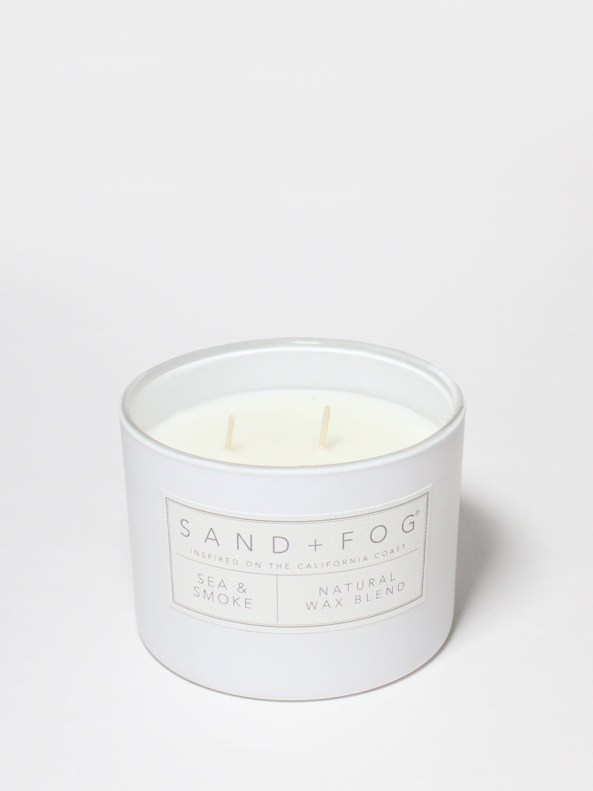 Sea & Smoke 12 oz aromatic scented candle