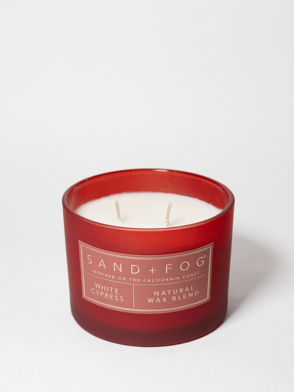 White Cypress 12 oz aromatic scented candle