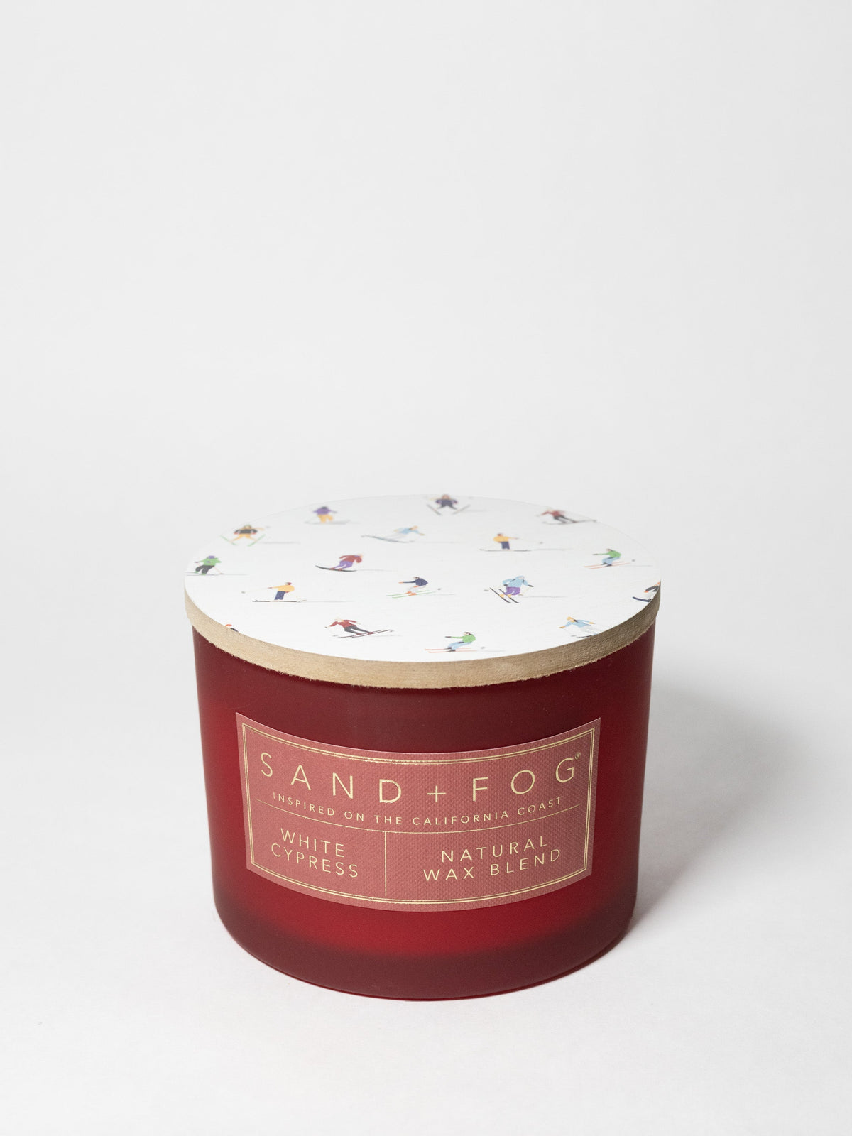 White Cypress 12 oz aromatic scented candle