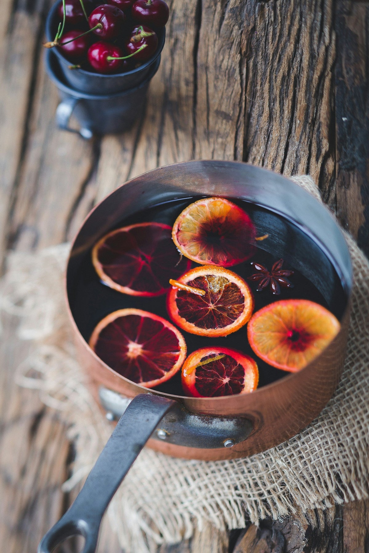Mulled Wine 12 oz aromatic scented candle