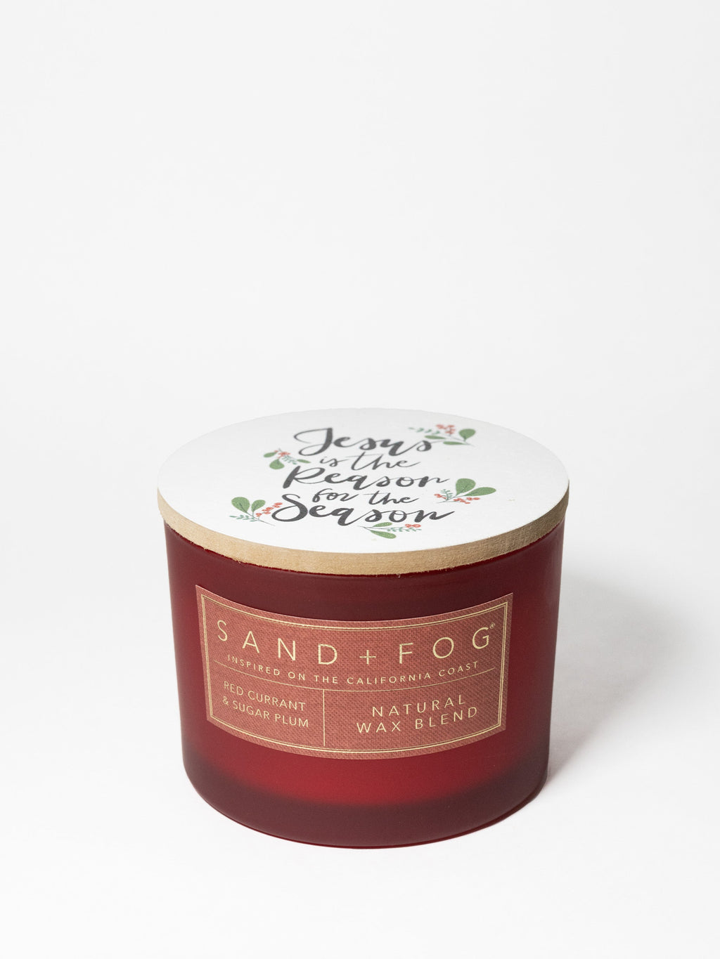 Red Currant & Sugar Plum 12 oz aromatic scented candle